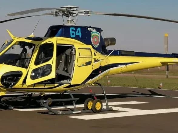 Вертоліт H125 вперше провів моніторинг кордону з Білоруссю та межі зони відчуження