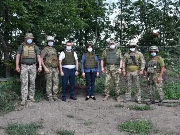 Венедіктова відвідала лінію розмежування: деталі