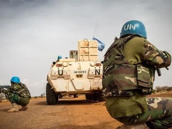 Силовики привітали українських миротворців з професійним святом