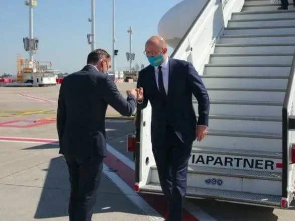 Шмигаль прибув з першим закордонним робочим візитом до Брюсселя