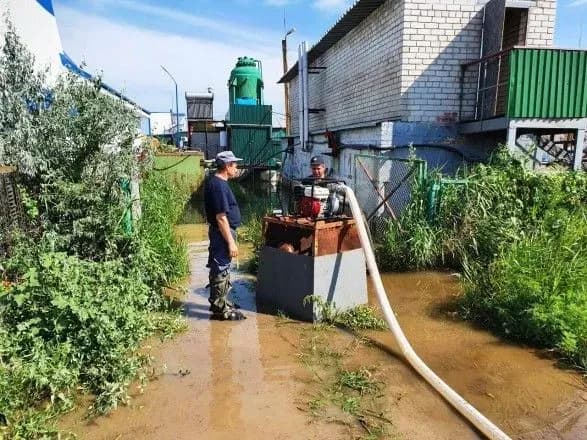 У курортній Кирилівці затопило низку баз відпочинку