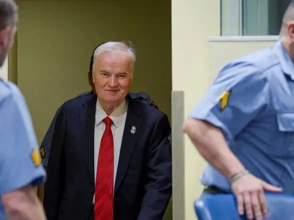 Екскомандувач сербів Боснії у югославській війні вважає довічне ув'язнення за геноцид мусульман "несправевдливим"