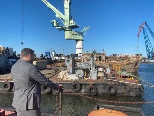 Танкер Delfi пришвартували в Чорноморську