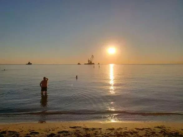 Delfi прямує до порту Чорноморськ