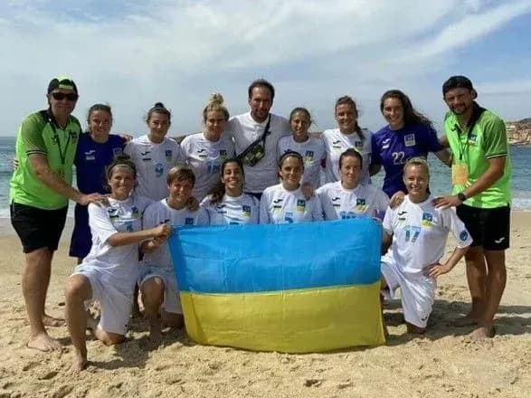 Українська команда стала тріумфатором Кубка європейських чемпіонів з пляжного футболу