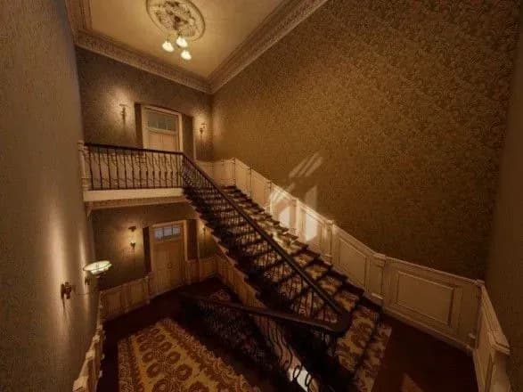 У напівзруйнованому будинку Сікорського знайшли автентичний фрагмент оздоблення