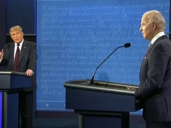 Трамп під час теледебатів згадав про роботу сина Байдена в Україні