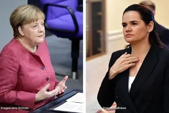 Тихановська сподівається на посередництво Меркель у переговорах щодо Білорусі