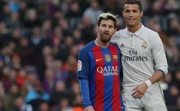 Мессі і Роналду потрапили в топ-10 найбільш переоцінених гравців в історії футболу