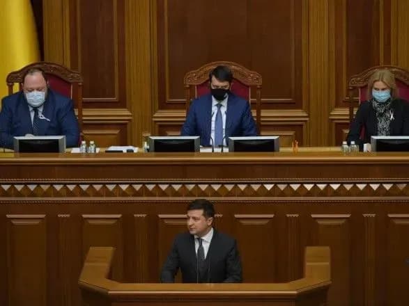 Про "ковід", Донбас, Крим та найбільший в історії державний бюджет: повний текст звернення Президента Зеленського до ВР