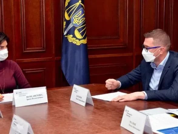 Венедіктова провела оперативну нараду з Бакановим щодо протидії корупції