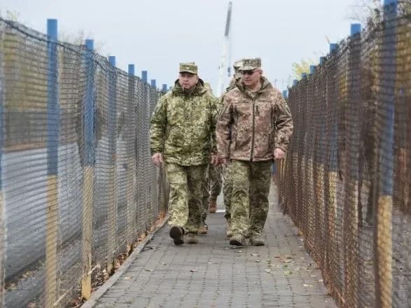 Хомчак відвідав з інспекцією зону ООС