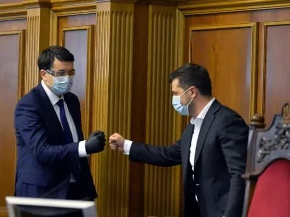 COVID-19 у Зеленського: Разумков розповів, чи готовий виконувати обов'язки Президента