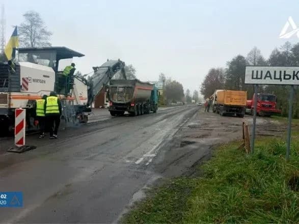 Почалося будівництво дороги до Шацьких озер