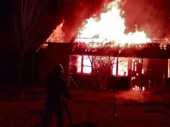 У курортній Затоці горіла база відпочинку