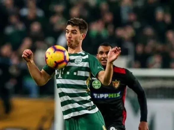 Український футболіст оформив переможний гол у матчі чемпіонату Угорщини