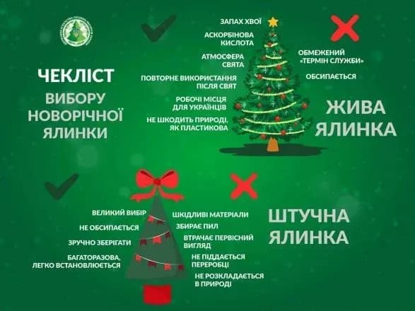 Жива VS штучна: батл переваг та недоліків новорічних ялинок