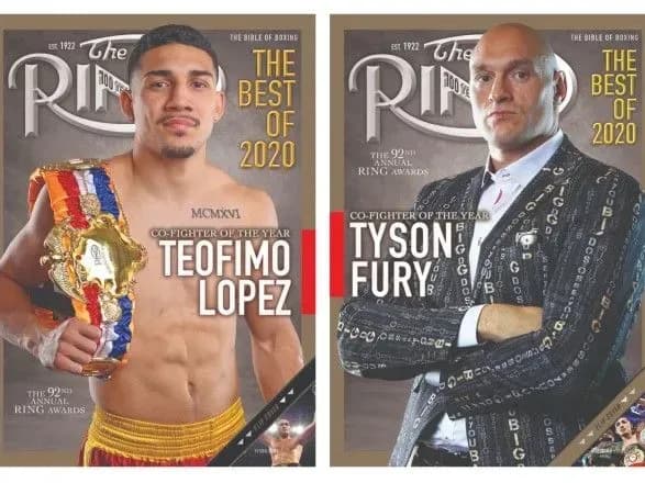 Названо двох найкращих боксерів року за версією “The Ring”