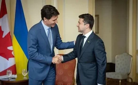 Зеленський привітав Трюдо з Днем народження