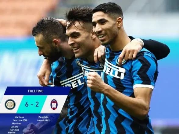 Хет-трик Мартінеса та перемога над аутсайдером вивела "Інтер" у лідери Серії А