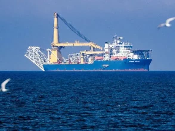 Судно-трубоукладач "Північного потоку-2" повернулося до місця будівництва газопроводу