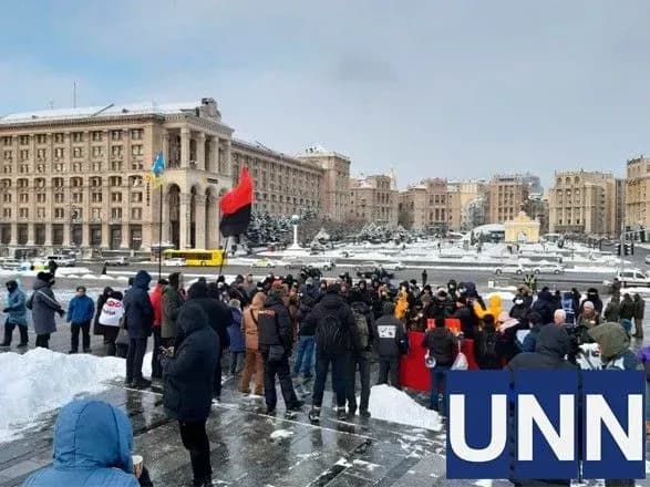На Майдані протестують проти підвищення тарифів