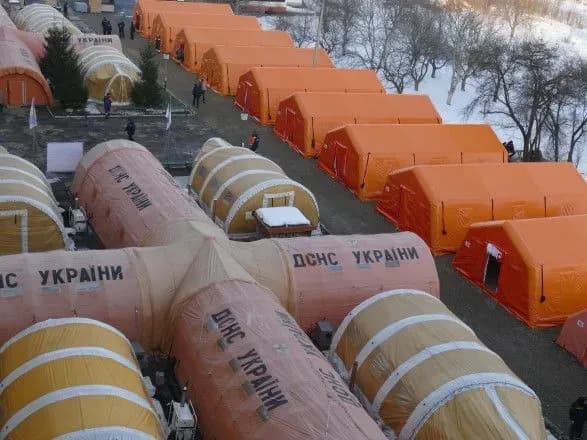 На Прикарпатті розгорнули мобільний госпіталь для надання допомоги хворим на COVID-19