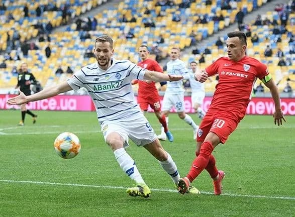 "Динамо" одержало разгромный выигрыш над "Минаем"