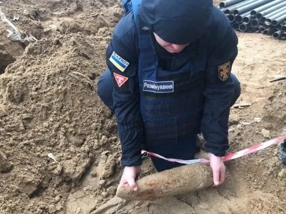 У Києві знешкодили чотири артилерійських снаряди часів Другої світової війни