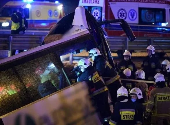 У Польщі потрапив у смертельну ДТП мікроавтобус з українцями