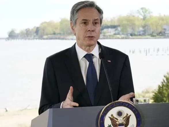 Блінкен: США дуже уважно спостерігають за діями Росії на кордоні з Україною