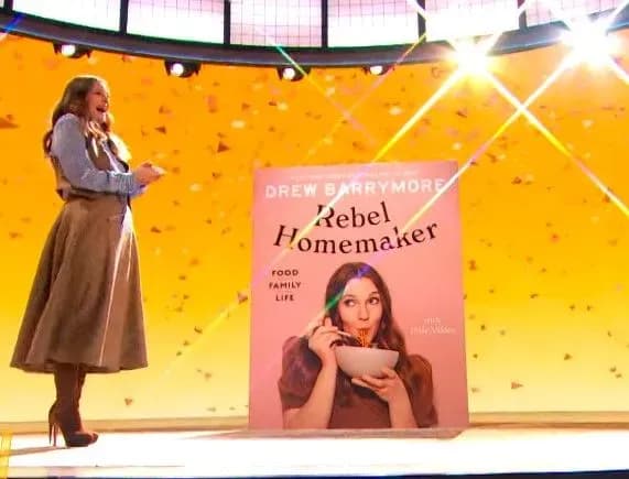"Домогосподарка-бунтарка": Дрю Беррімор написала кулінарну книгу