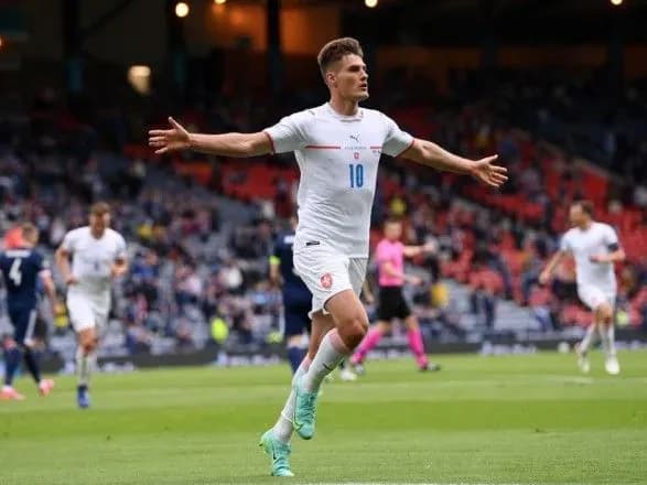 Евро-2020: дубль нападающего "Байера" принес Чехии победу на старте соревнований