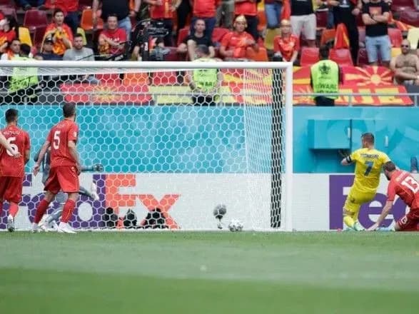 Збірна України стала лідером Євро-2020 за кількістю ударів у площину воріт