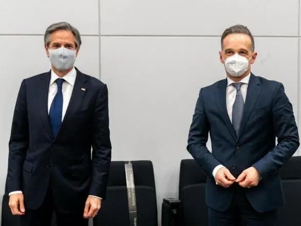 Маас і Блінкен обговорили "українське" питання: у США сподіваються, що Німеччина не дозволить РФ використовувати "Північний потік-2" проти України