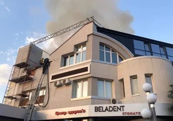 У Білій Церкві сталася пожежа у медцентрі