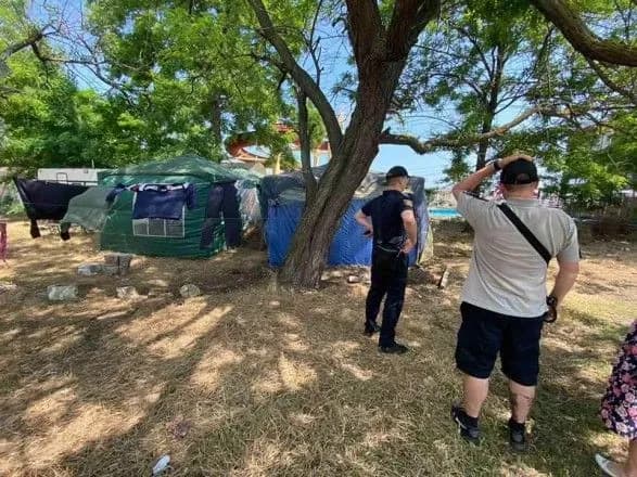 Розгін кемпінгу в Одесі викликав обурення в соцмережах