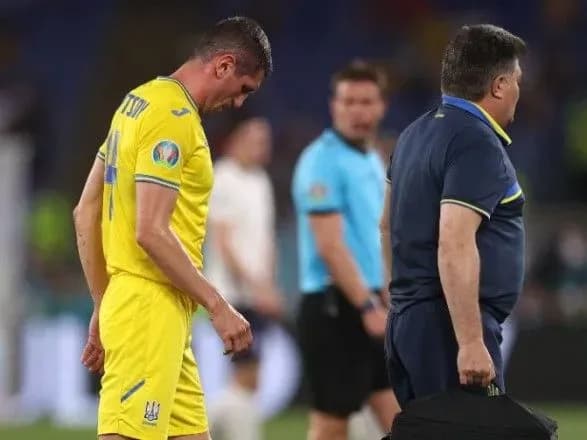 Перший тайм зустрічі Україна – Англія завершився з рахунком 0:1