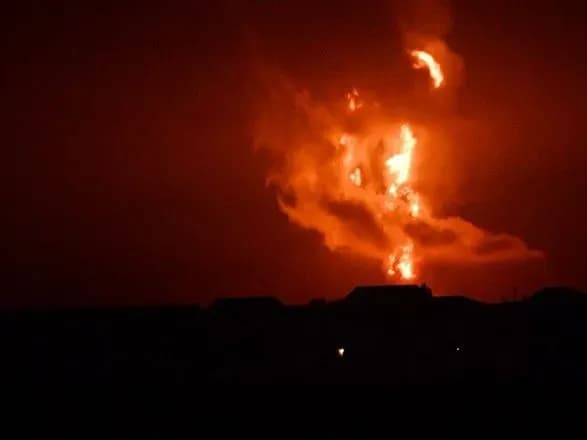 Вибух на Каспії: МНС Азербайджану опублікувало відео з місця НП