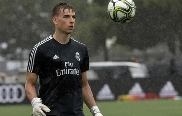 Воротар Лунін взяв участь у контрольній грі за мадридський “Реал”