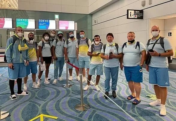В Токіо для участі в Олімпіаді-2020 прибули перші українські спортсмени
