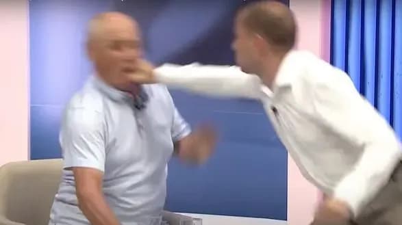 У Молдові два політики побилися під час телешоу