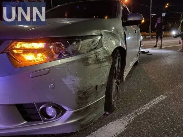 У Києві п'яний водій спричинив подвійну ДТП