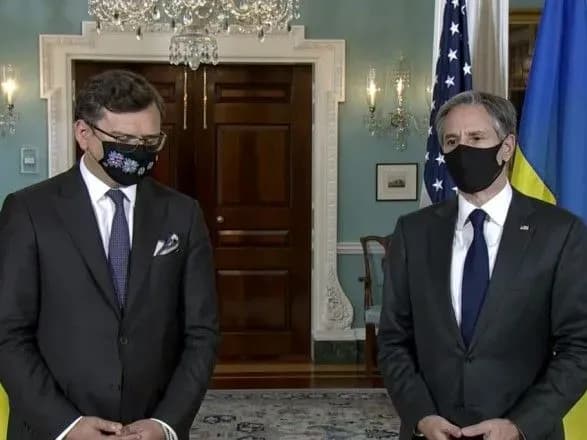Блінкен прийняв Кулебу у Держдепі США