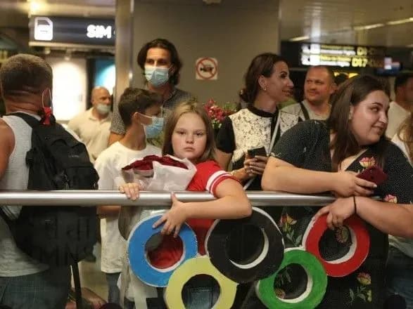 Сьогодні до Києва повернуться усі українські призери Олімпіади-2020: вранці зустріли чотирьох медалістів