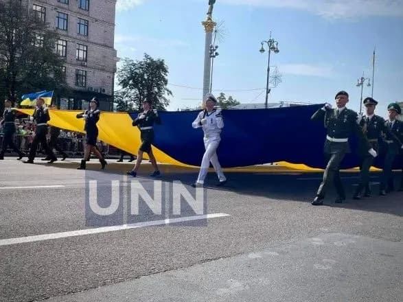 Парад до 30-річчя Незалежності: розпочалося урочисте проходження військ