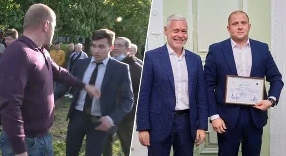 В.о. мера Харкова Терехов нагородив своїх охоронців до Дня Незалежності