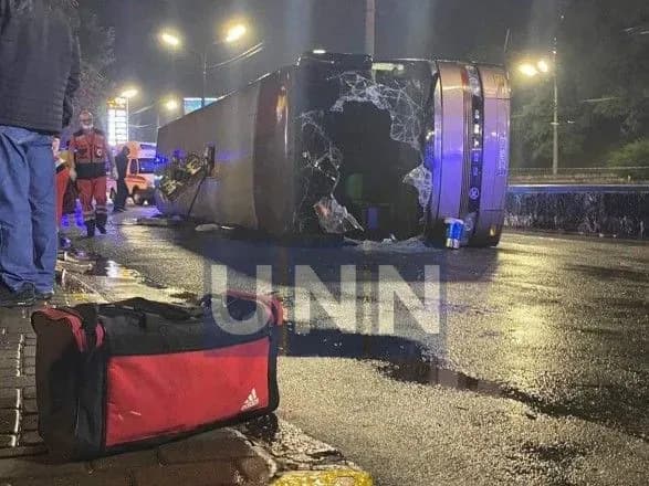 ДТП автобуса Кишинів-Москва у Києві: деталі