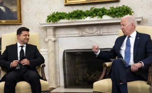 У Вашингтоні завершилась зустріч Зеленського та Байдена