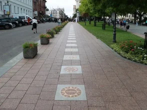 Алея зірок у Одесі поповнилася трьома іменами
